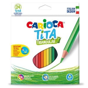 lápices triangulares, 24 uds.